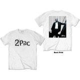2 PAC - TUPAC - Changes Back Repeat - biele pánske tričko