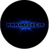 RAMMSTEIN - Modré logo - odznak