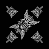 OZZY OSBOURNE - Skull & Wings - čierna bandana šatka