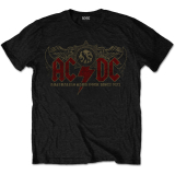 AC/DC - Oz Rock - čierne pánske tričko