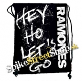 Chrbtový vak RAMONES - Hey Ho Let´s Go - White Logo