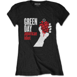 GREEN DAY - American Idiot - čierne dámske tričko