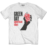 GREEN DAY - American Idiot - biele pánske tričko