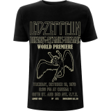LED ZEPPELIN - TSRTS World Premier - čierne pánske tričko