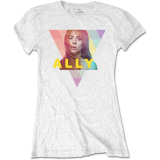 A STAR IS BORN - Ally Geo-Triangle - biele dámske tričko