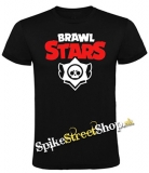 BRAWL STARS - Logo - čierne detské tričko