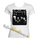 ROLLING STONES - Smile Band Forever - biele dámske tričko