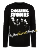 ROLLING STONES - Smile Band Forever - čierne pánske tričko s dlhými rukávmi