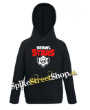 BRAWL STARS - Logo - čierna detská mikina