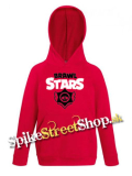 BRAWL STARS - Logo - červená detská mikina