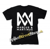 MARCUS & MARTINUS - Logo - čierne detské tričko