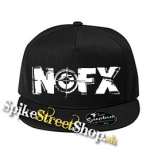 NOFX - Logo - čierna šiltovka model "Snapback"