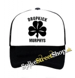 DROPKICK MURPHYS - Crest - čiernobiela sieťkovaná šiltovka model "Trucker"