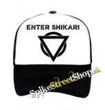ENTER SHIKARI - Symbol - čiernobiela sieťkovaná šiltovka model "Trucker"