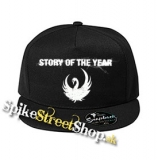 STORY OF THE YEAR - Logo - čierna šiltovka model "Snapback"