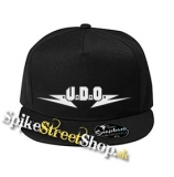 UDO - Logo - čierna šiltovka model "Snapback"