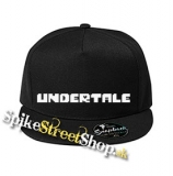 UNDERTALE - Logo - čierna šiltovka model "Snapback"