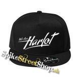 WE ARE HARLOT - Logo - čierna šiltovka model "Snapback"