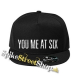 YOU ME AT SIX - Logo - čierna šiltovka model "Snapback"