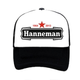 JEFF HANNEMAN - Logo Years - čiernobiela sieťkovaná šiltovka model "Trucker"