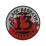 BLACK SABBATH - 13 Flames Circular - nášivka