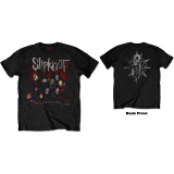 SLIPKNOT - WANYK Group Photo - čierne pánske tričko