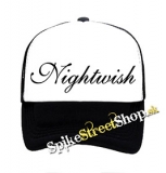 NIGHTWISH - Logo - čiernobiela sieťkovaná šiltovka model "Trucker"