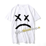 LIL PEEP - Sad Face - biele pánske tričko