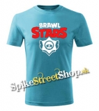 BRAWL STARS - Logo - tyrkysové pánske tričko