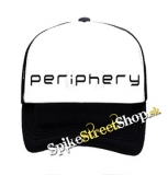 PERIPHERY - Logo - Motive 2 - čiernobiela sieťkovaná šiltovka model "Trucker"