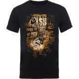 JOHNNY CASH - Guitar Song Titles - čierne pánske tričko