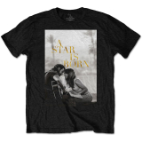 A STAR IS BORN - Jack & Ally Movie Poster - čierne pánske tričko