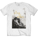 A STAR IS BORN - Jack & Ally Movie Poster - biele pánske tričko