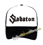 SABATON - Logo - čiernobiela sieťkovaná šiltovka model "Trucker"
