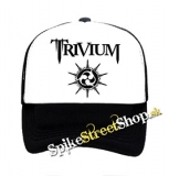TRIVIUM - Black Logo - čiernobiela sieťkovaná šiltovka model "Trucker"