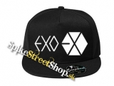 EXO - Logo - čierna šiltovka model "Snapback"