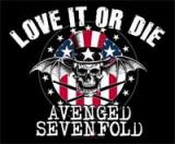 Nášivka AVENGED SEVENFOLD - Love it or Die Official Patch