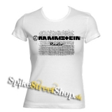RAMMSTEIN - Radio - biele dámske tričko