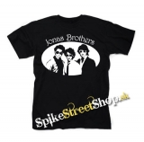 JONAS BROTHERS - Logo & Band - čierne detské tričko