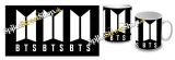 Hrnček BTS - BANGTAN BOYS - White Logo