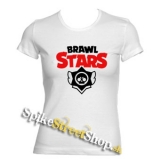 BRAWL STARS - Logo - biele dámske tričko
