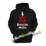 DEPECHE MODE - Keep Calm And Listen To DM - čierna detská mikina
