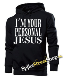 I´M YOUR PERSONAL JESUS - čierna detská mikina