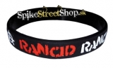 Náramok RANCID - Red White Logo