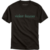VIOLENT FEMMES - Green Vintage Logo - čierne pánske tričko