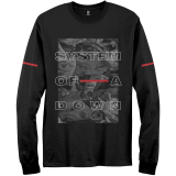 SYSTEM OF A DOWN - Eye Collage - čierne pánske tričko s dlhými rukávmi