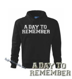 A DAY TO REMEMBER - White Logo - čierna detská mikina
