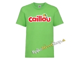 VOLÁM SA CAILLOU - limetkové detské tričko