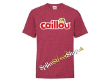 VOLÁM SA CAILLOU - červené detské tričko