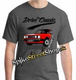 VOLKSWAGEN GOLF - Drive The Classic - sivé pánske tričko